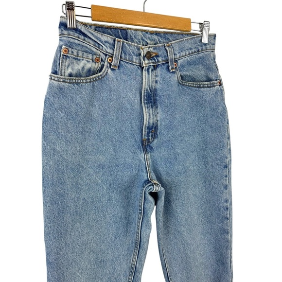 Vintage Levi’s 521 Tapered High Rise Womens Mom Jeans Made in USA 90's Size 27 - Picture 4 of 16